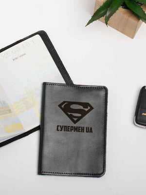 Обложка для паспорта «Супермен UA» | 6013286