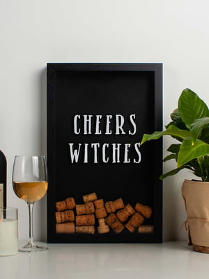 Копилка для винных пробок Cheers witches | 6013516