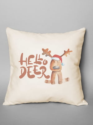 Подушка Hello Deer (40х40 см) | 6013576