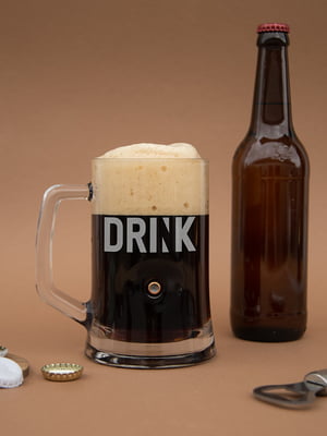 Кухоль для пива з кулею DRINK | 6014765