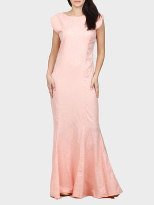 Платье розовое с узором | 5797379
