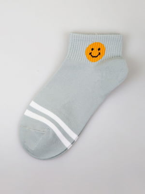 Шкарпетки короткі блакитні | 5927933