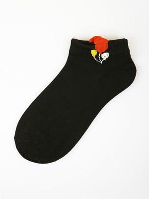 Шкарпетки короткі чорні | 5927943