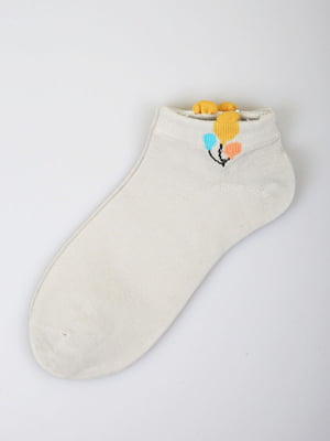 Шкарпетки короткі світло-сірі | 5927944