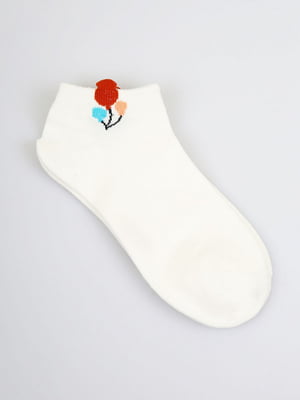 Шкарпетки короткі білі | 5927947