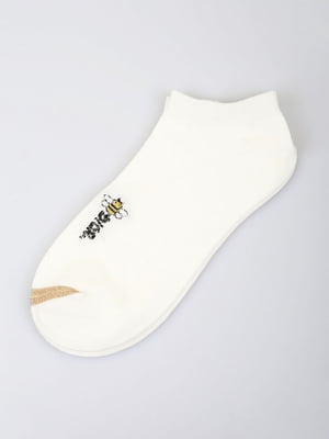 Шкарпетки короткі білі | 5927956