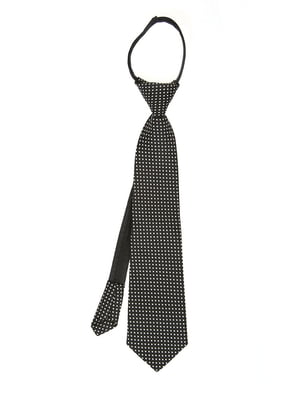 Краватка чорна в смужку | 5928575