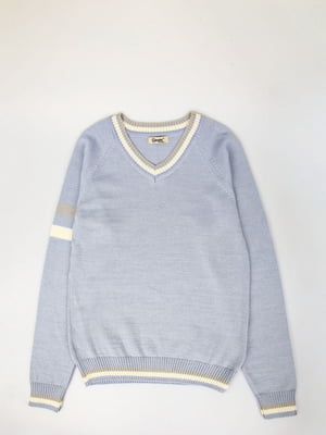 Пуловер світло-блакитний | 6020704
