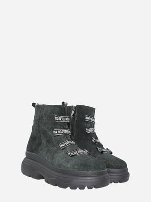 Ботинки темно-зеленые | 6024217