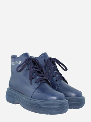 Ботинки синие | 6024274
