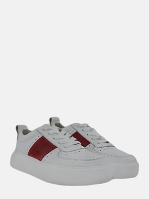 Кросівки біло-червоні | 6025323