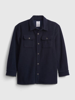 Куртка-сорочка синя | 6033136
