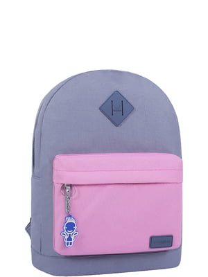 Рюкзак серо-розовый | 6034456