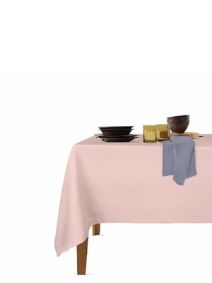 Набор столовый: скатерть (140х180 см) и салфетки (35х35 см, 4 шт.) Rose/Steel | 6036147