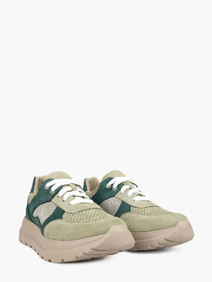 Кросівки сіро-зелені | 6037187