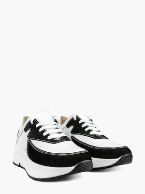 Кросівки чорно-білі | 6037192