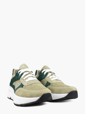 Кросівки сіро-зелені | 6037197