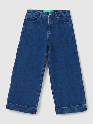 Кюлоты синие джинсовые | 6040248