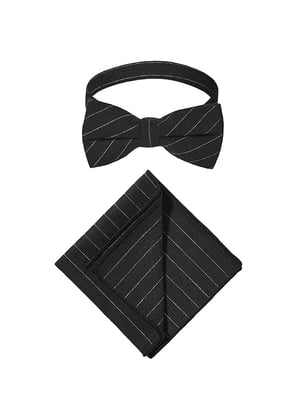 Комплект: галстук-бабочка и носовой платок | 5840809