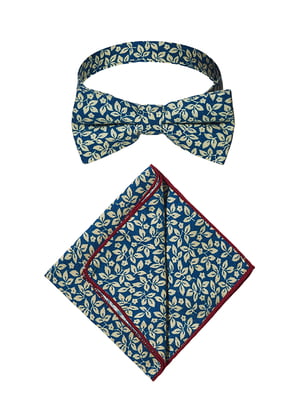 Комплект: галстук-бабочка и носовой платок | 5840811