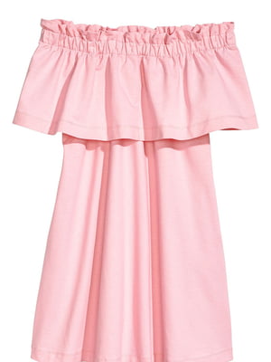 Платье А-силуэта розовое | 6037987