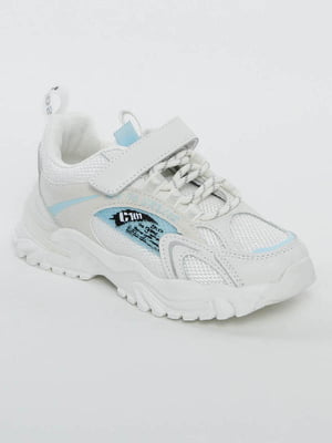 Кросівки білі з принтом | 6045338