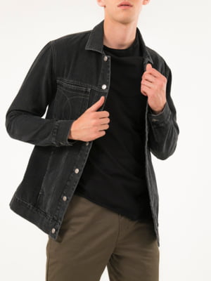 Куртка черная джинсовая | 6048141