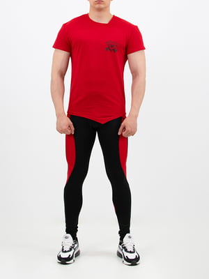 Комплект спортивной одежды: футболка и тайтсы | 6048553