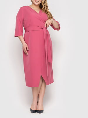 Сукня-футляр рожева | 6052872
