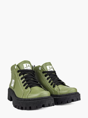 Ботинки зеленые | 6055906