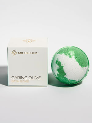 Бомбочка для ванны Caring Olive (200 г) | 6064350