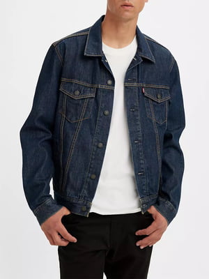 Куртка синя джинсова | 6067802