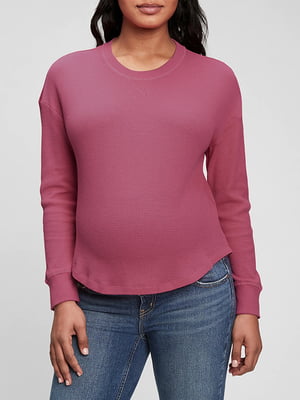 Джемпер для вагітних темно-рожевий | 6067904