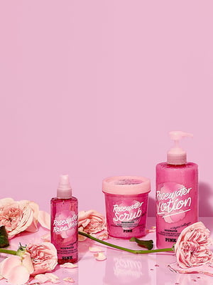 Набір парфумерний Rosewater: міст, скраб для тіла, лосьйон та рожева вода | 6069396