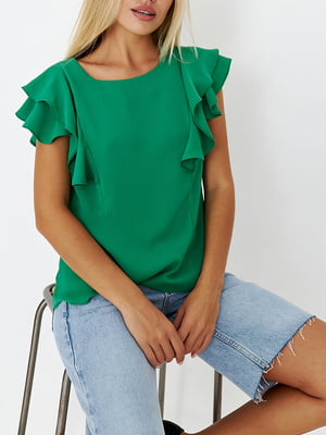 Блуза зелена | 6069892