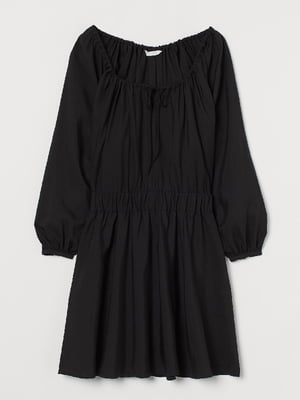 Сукня А-силуету чорна | 5939133
