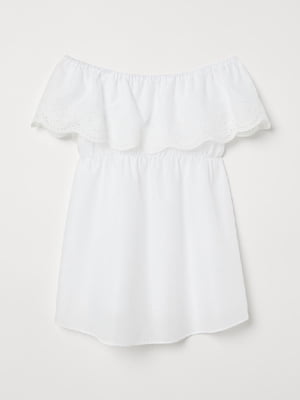 Блуза для вагітних біла | 6008951