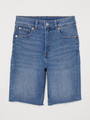 Шорты джинсовые синие | 6009106