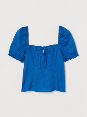 Блуза синяя | 6009211
