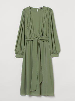 Сукня А-силуету зелена | 6009392