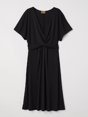 Платье А-силуэта черное | 6068249