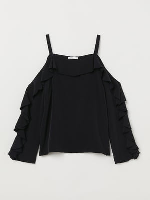 Блуза черная | 6068287