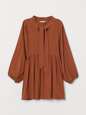 Блуза для вагітних коричнева | 6068366