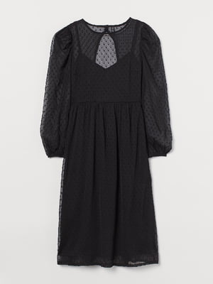 Сукня А-силуету чорна | 6068492