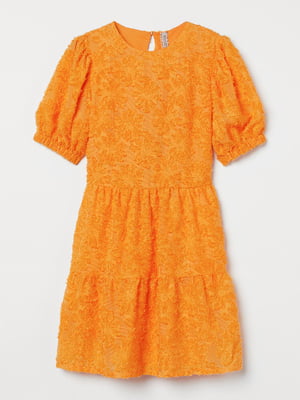 Платье А-силуэта оранжевое | 6068569