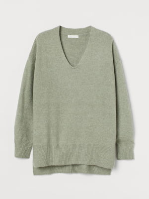 Пуловер фисташкового цвета | 6069818