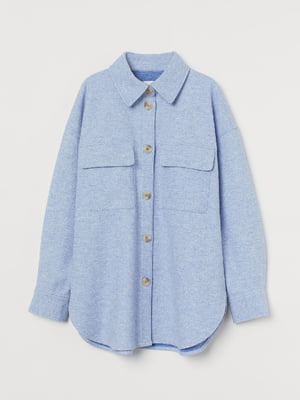 Куртка-сорочка блакитна | 6069827