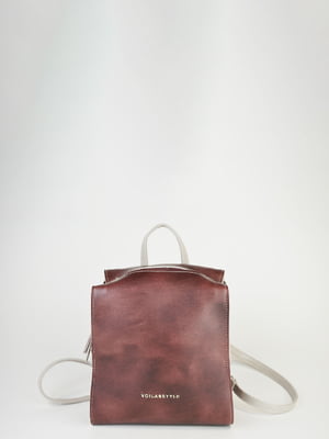 Рюкзак кольору марсала | 6071231