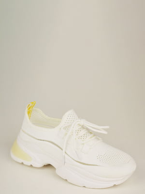 Кросівки білі текстильні  | 6072474