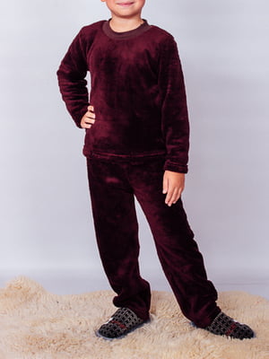 Пижама махровая: джемпер и брюки | 6077495